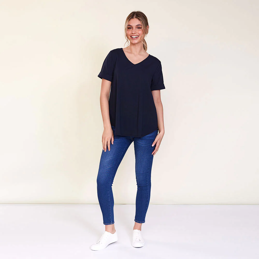 Dasha TShirt (Navy) - Image 2