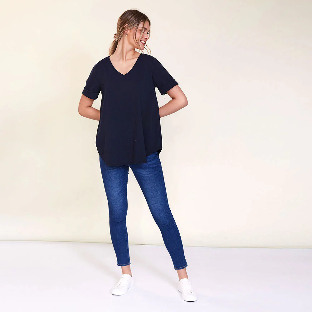 Dasha TShirt (Navy) - Image 5