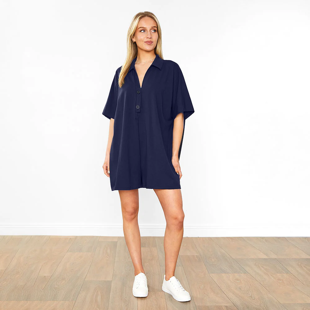 Desi Playsuit (Navy) - Image 12