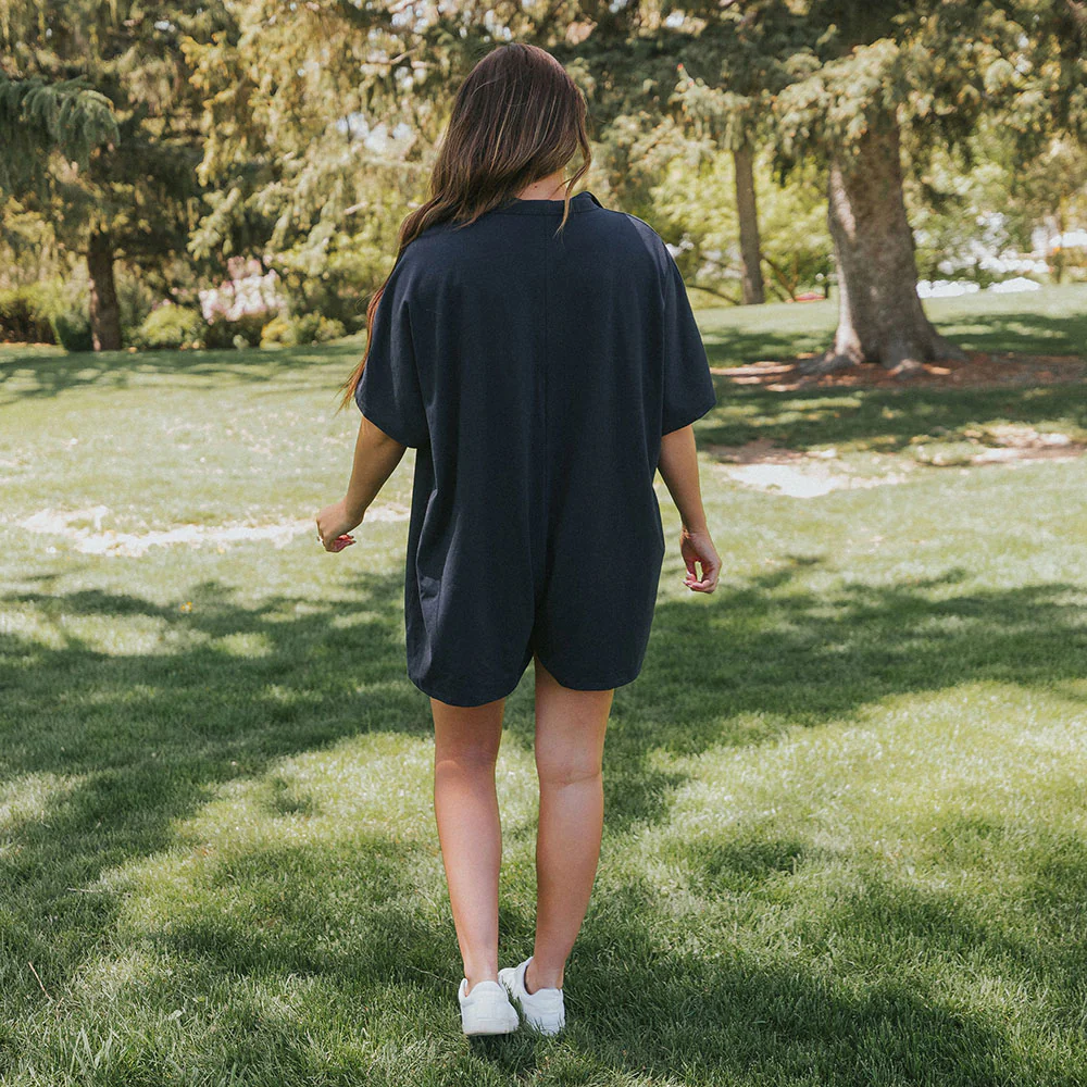 Desi Playsuit (Navy) - Image 7