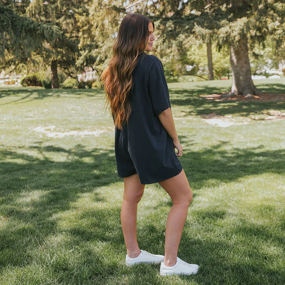 Desi Playsuit (Navy) - Image 8