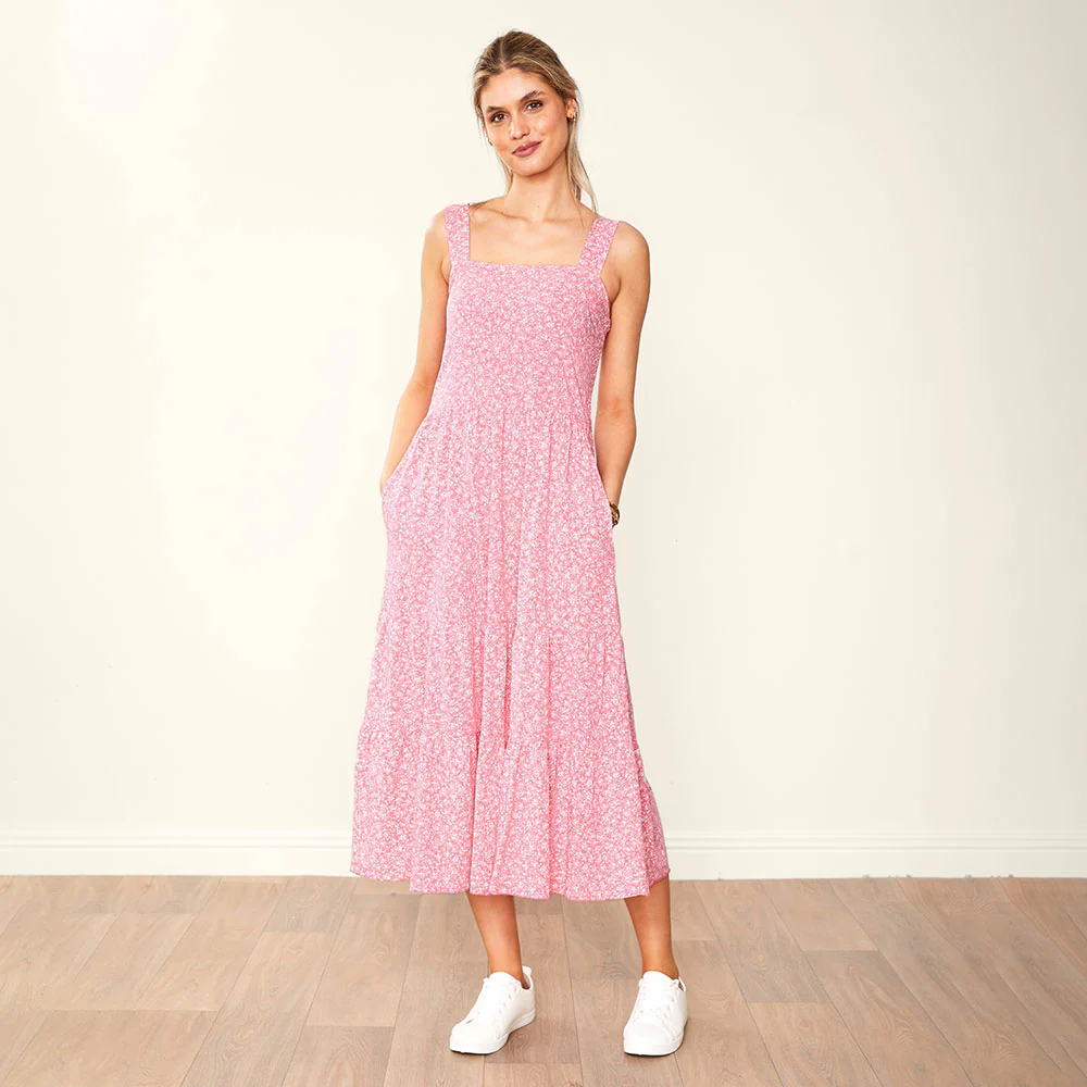 Diana Dress (Pink) - Image 3