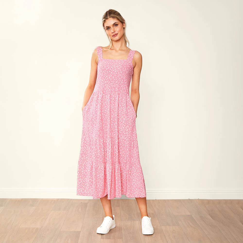 Diana Dress (Pink) - Image 6
