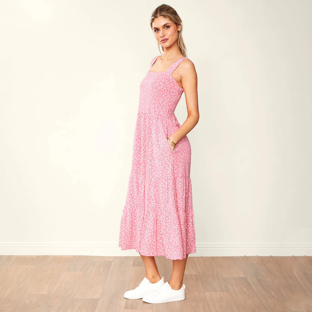 Diana Dress (Pink) - Image 7