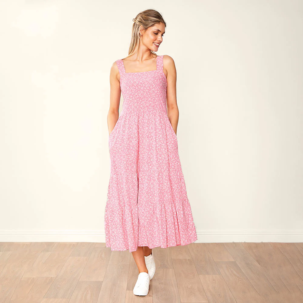 Diana Dress (Pink) - Image 9