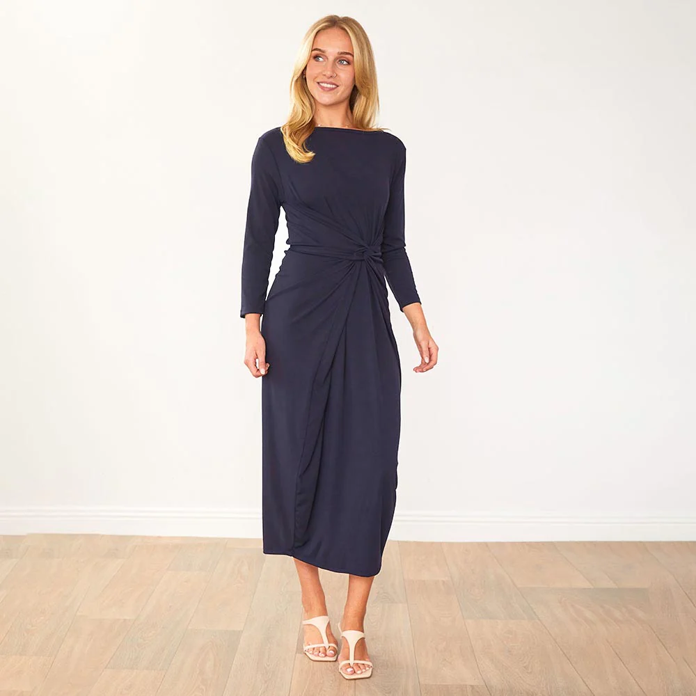 Dolly Dress (Navy) - Image 4