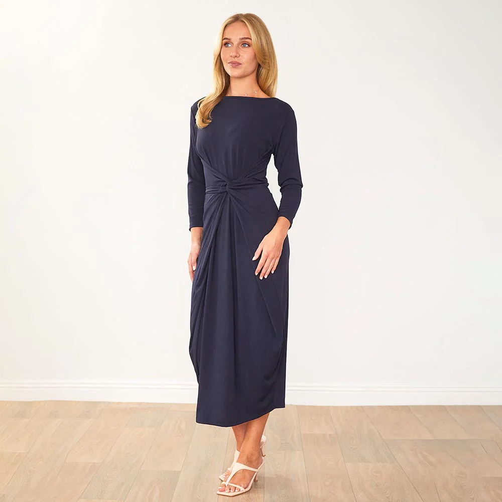 Dolly Dress (Navy) - Image 6