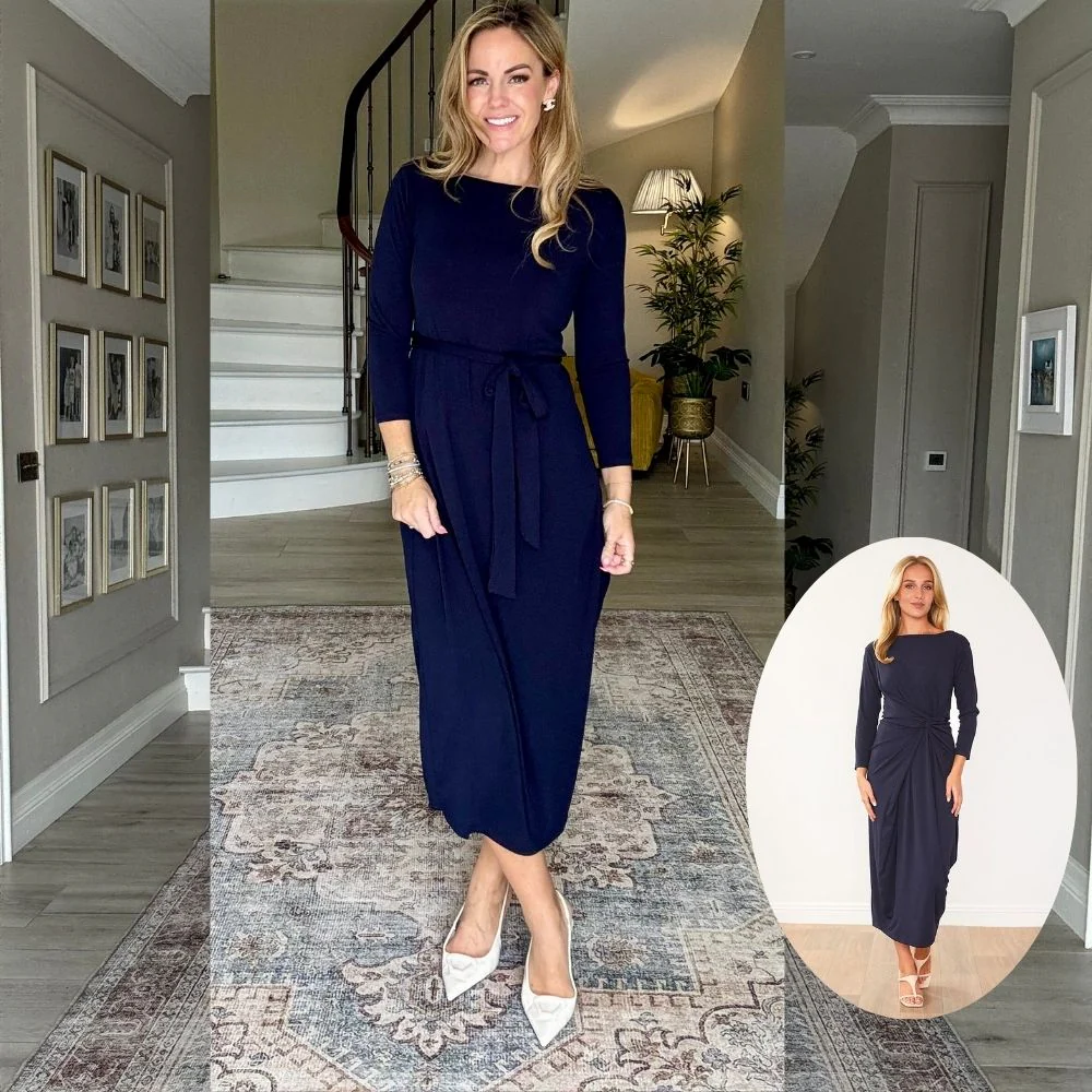 Dolly Dress (Navy) - Image 8