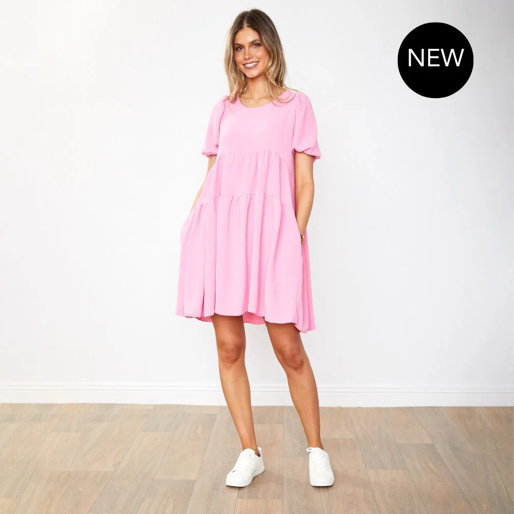 Donna Dress (Pink) - Image 11
