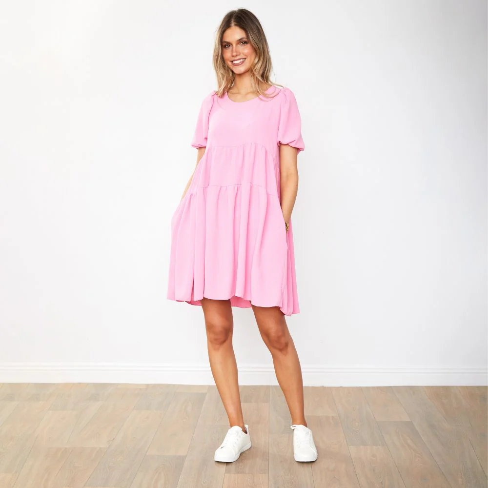 Donna Dress (Pink) - Image 16