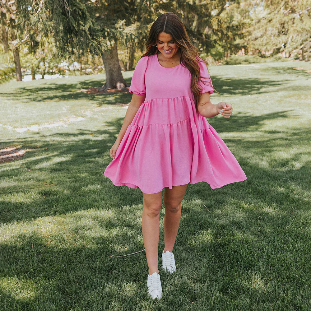 Donna Dress (Pink) - Image 3
