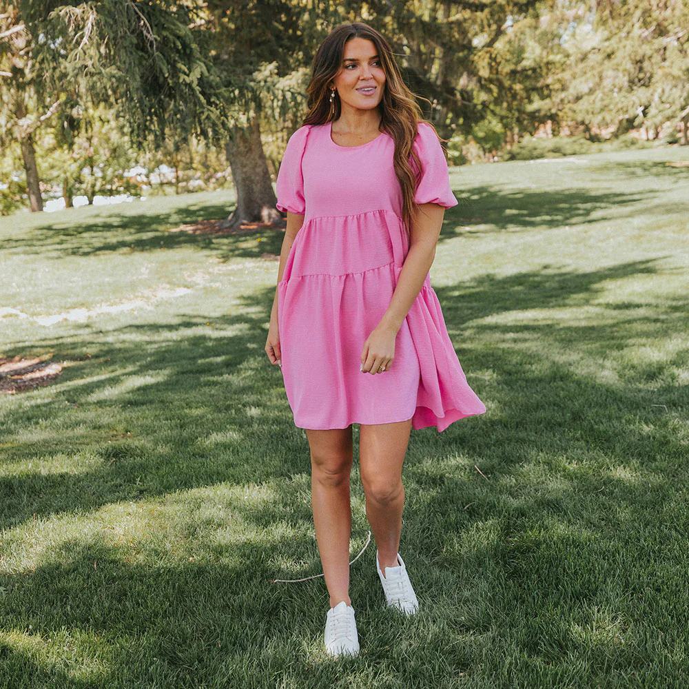 Donna Dress (Pink) - Image 5