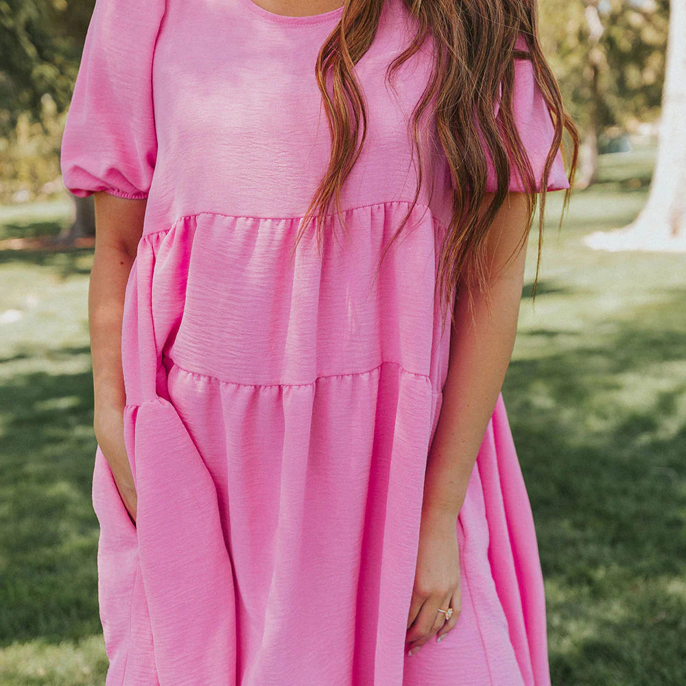 Donna Dress (Pink) - Image 8