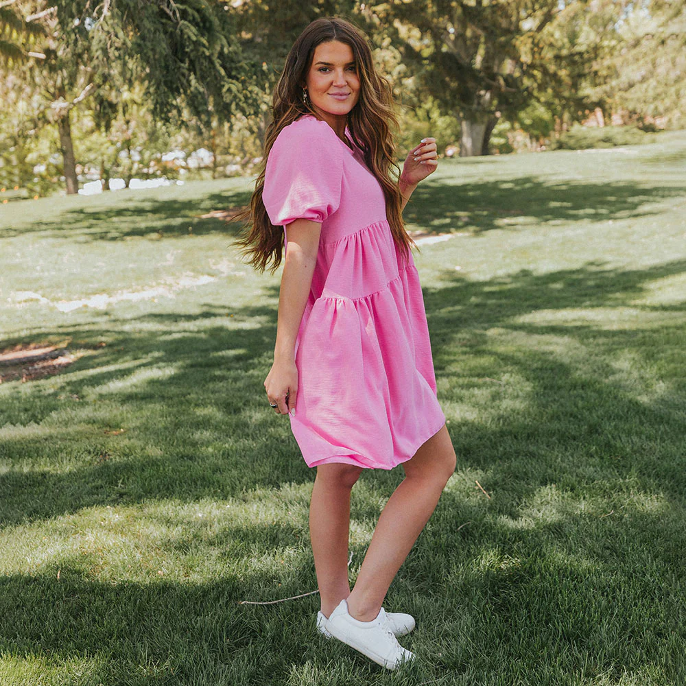 Donna Dress (Pink) - Image 9