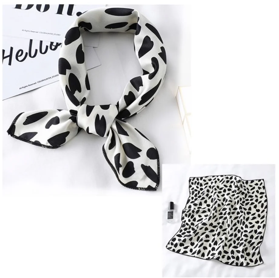 Dotty Hair Scarf - Image 4