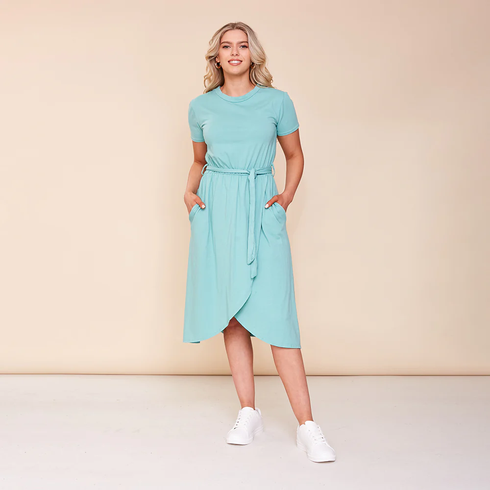 Moya Dress (Mint) - Image 5