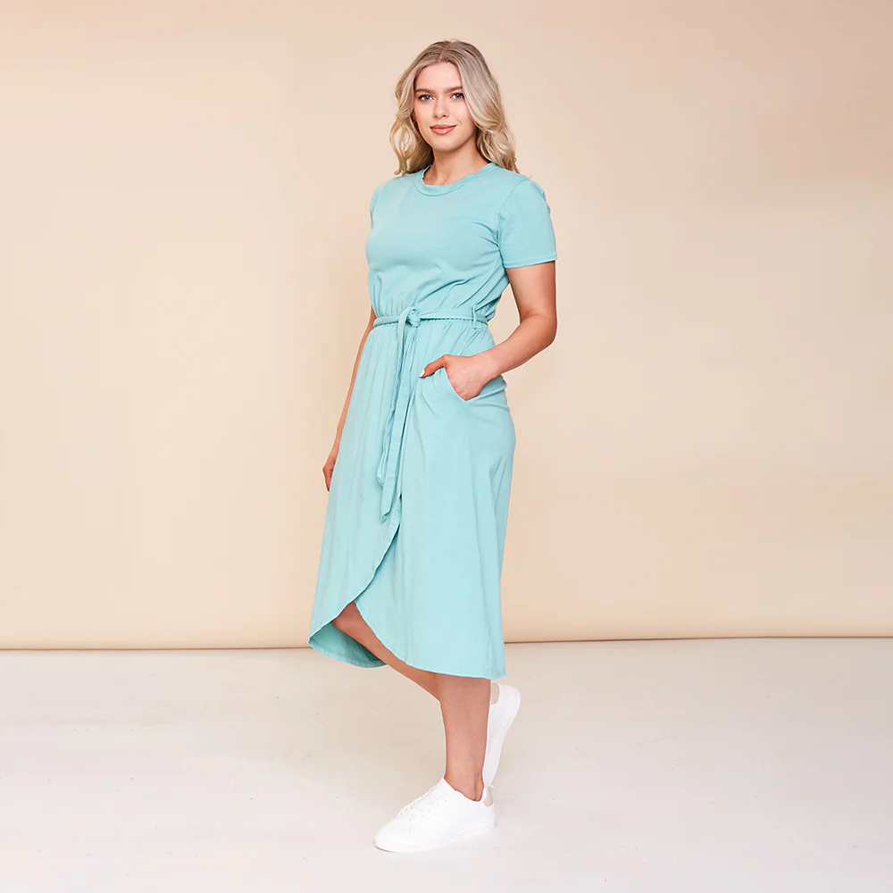 Moya Dress (Mint) - Image 7