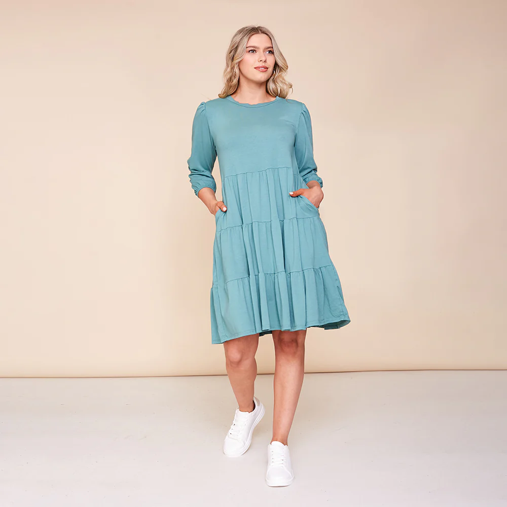 Everly Dress (Jade) - Image 2