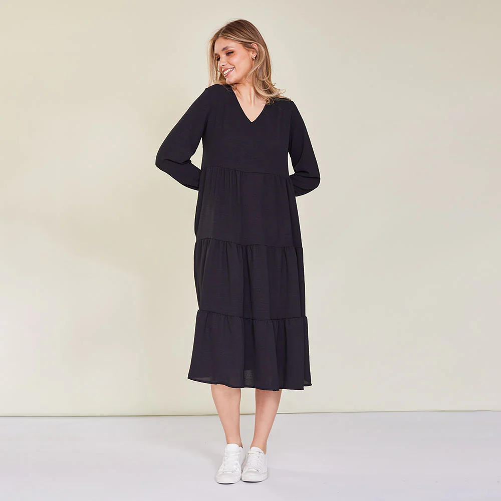 Sofia Dress (Black)