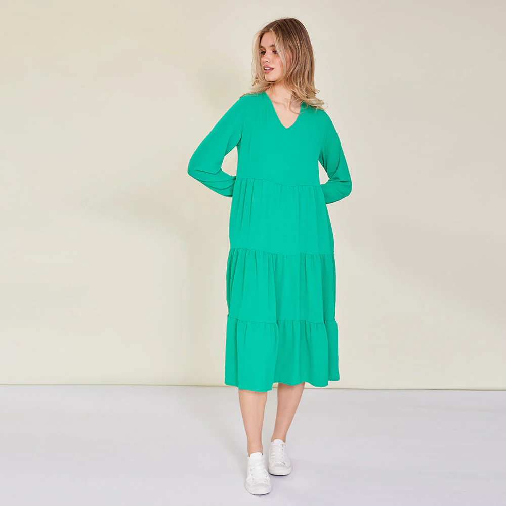 Sofia Dress (Green) - Image 11