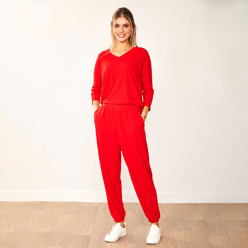 Elin Co-Ord (Red) - Image 4