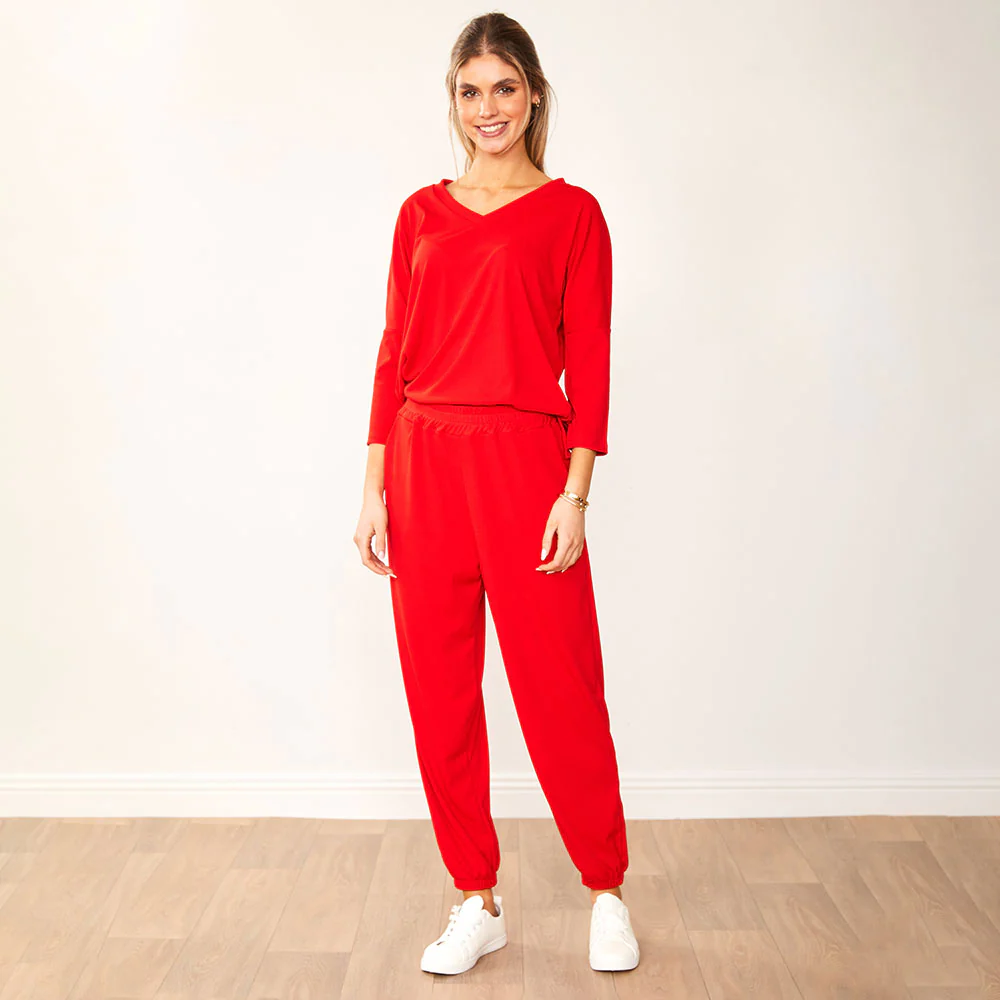 Elin Co-Ord (Red) - Image 5