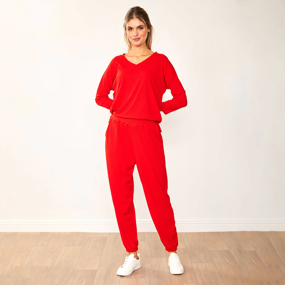 Elin Co-Ord (Red) - Image 6
