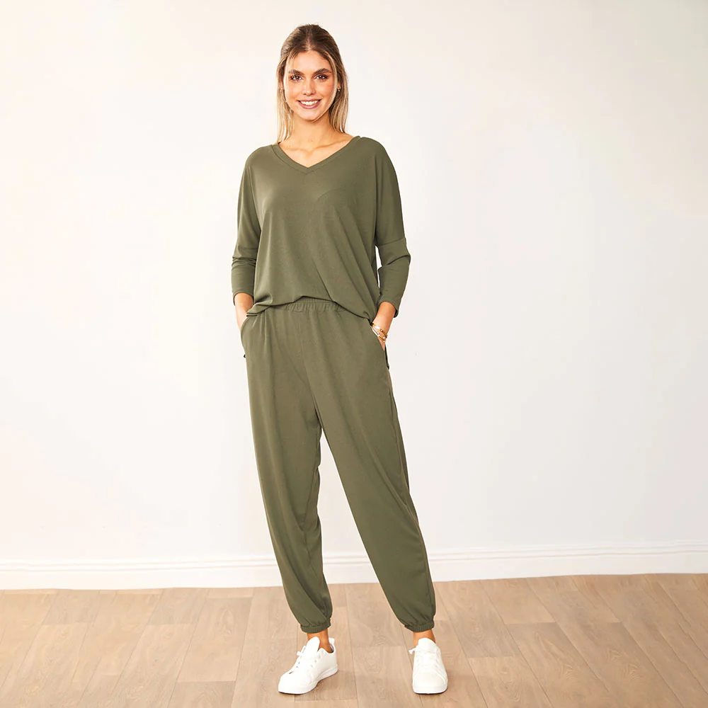 Elin Co-Ord (Khaki) - Image 4