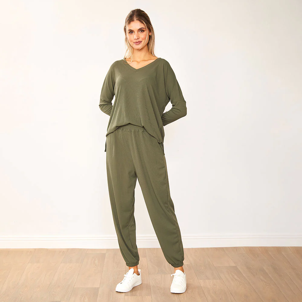 Elin Co-Ord (Khaki) - Image 3
