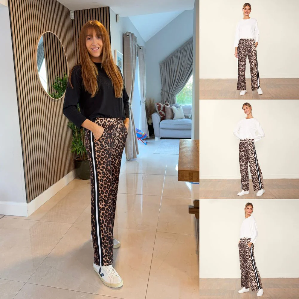 Eliza Joggers (Leopard with stripes) - Image 2