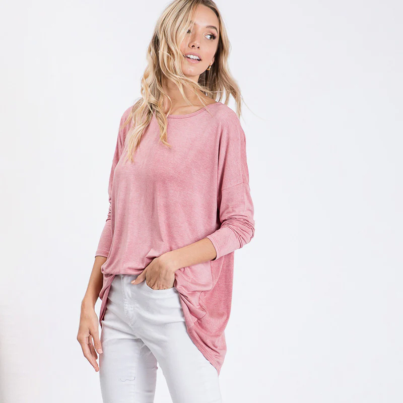 Ella A Line Vintage Pink Top - Image 4