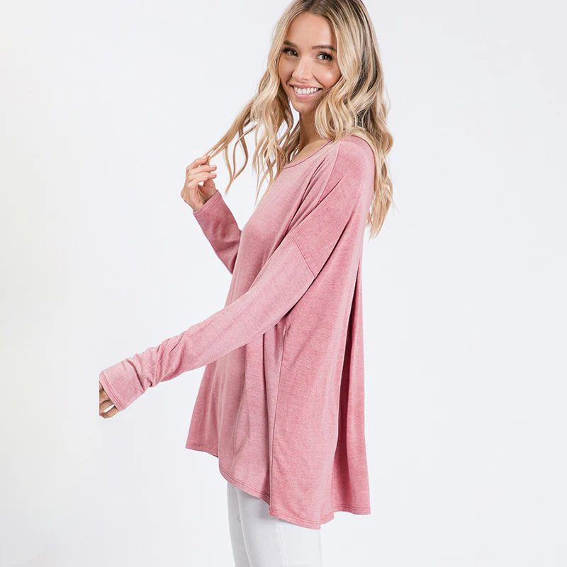 Ella A Line Vintage Pink Top - Image 5