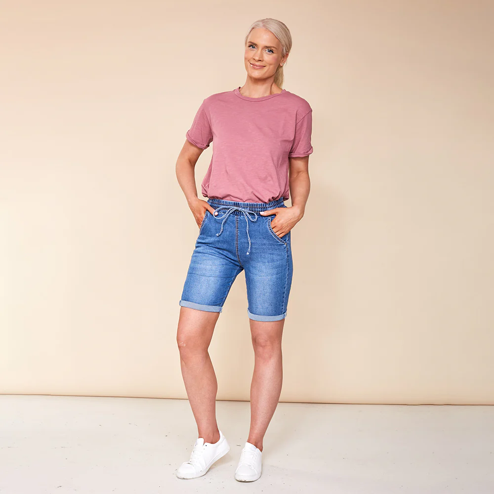 Ella Shorts (Denim) - Image 4