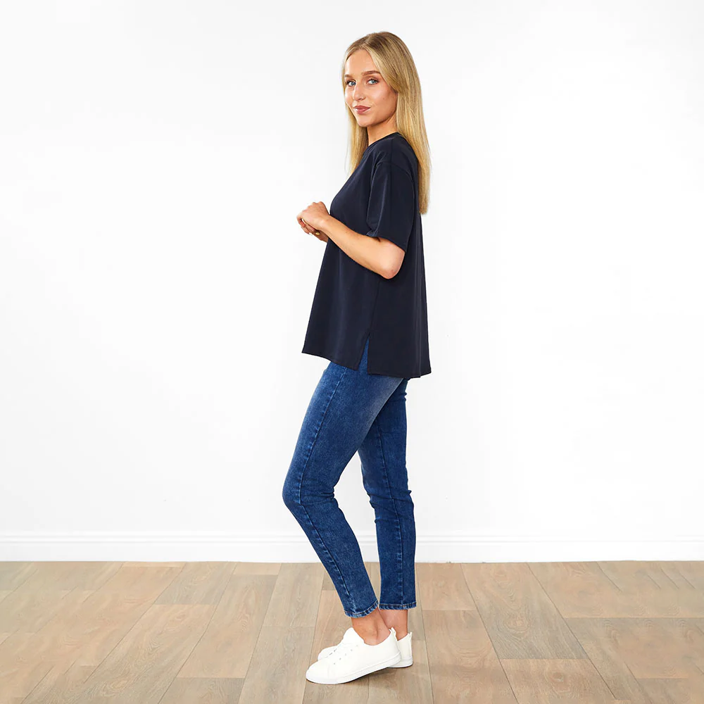 Elle Top (Navy) - Image 6