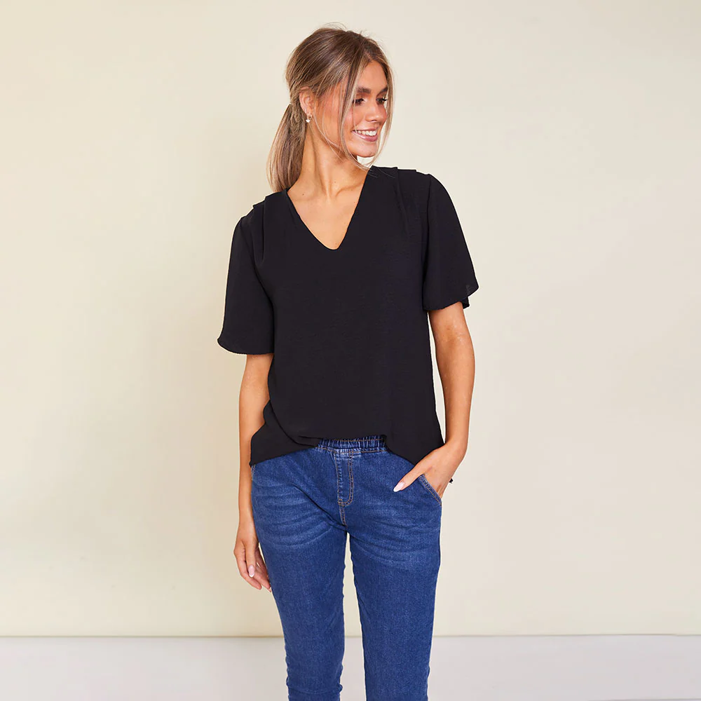 Ellen Top (Black) - Image 3