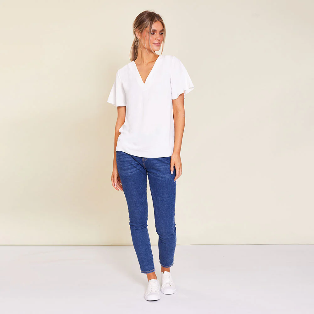 Ellen Top (White) - Image 2