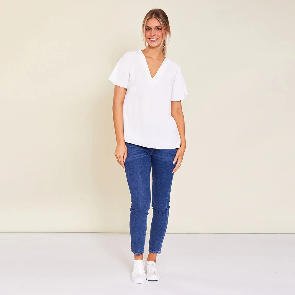 Ellen Top (White) - Image 5