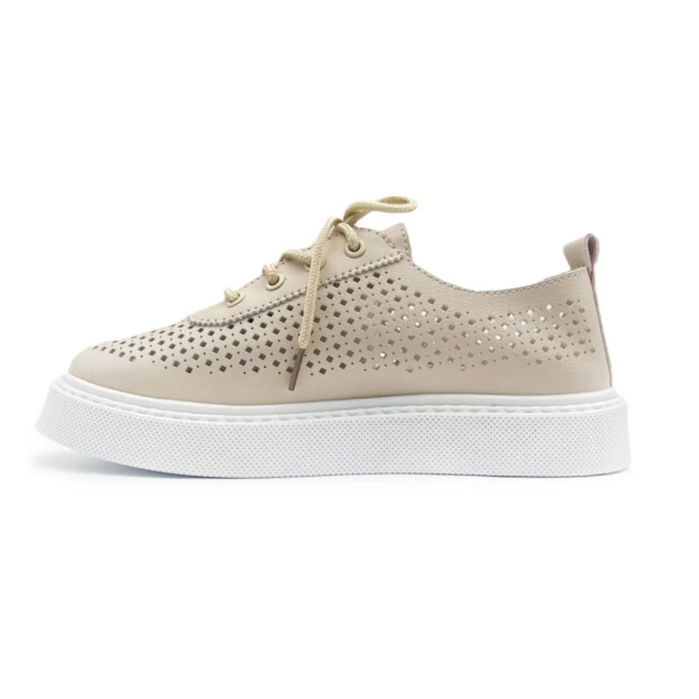 Elsa Trainers (Beige) - Image 3