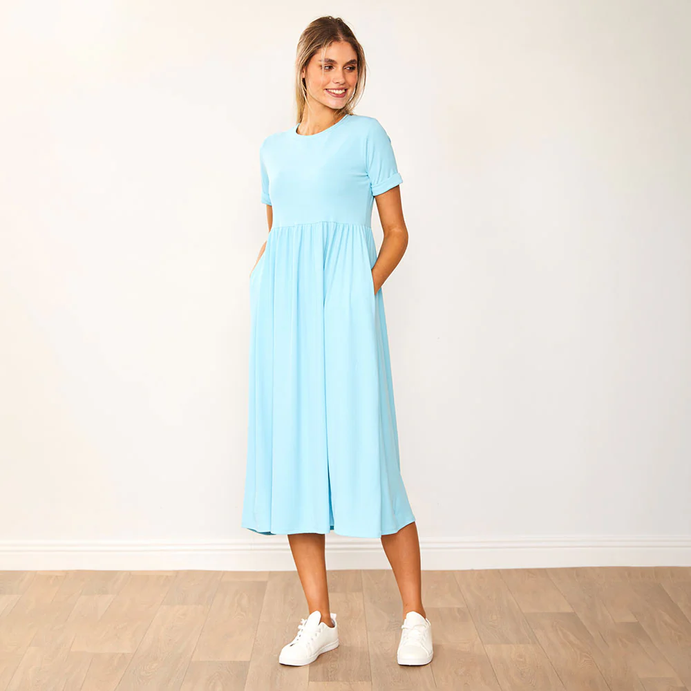 Ely Dress (Blue) - Image 2