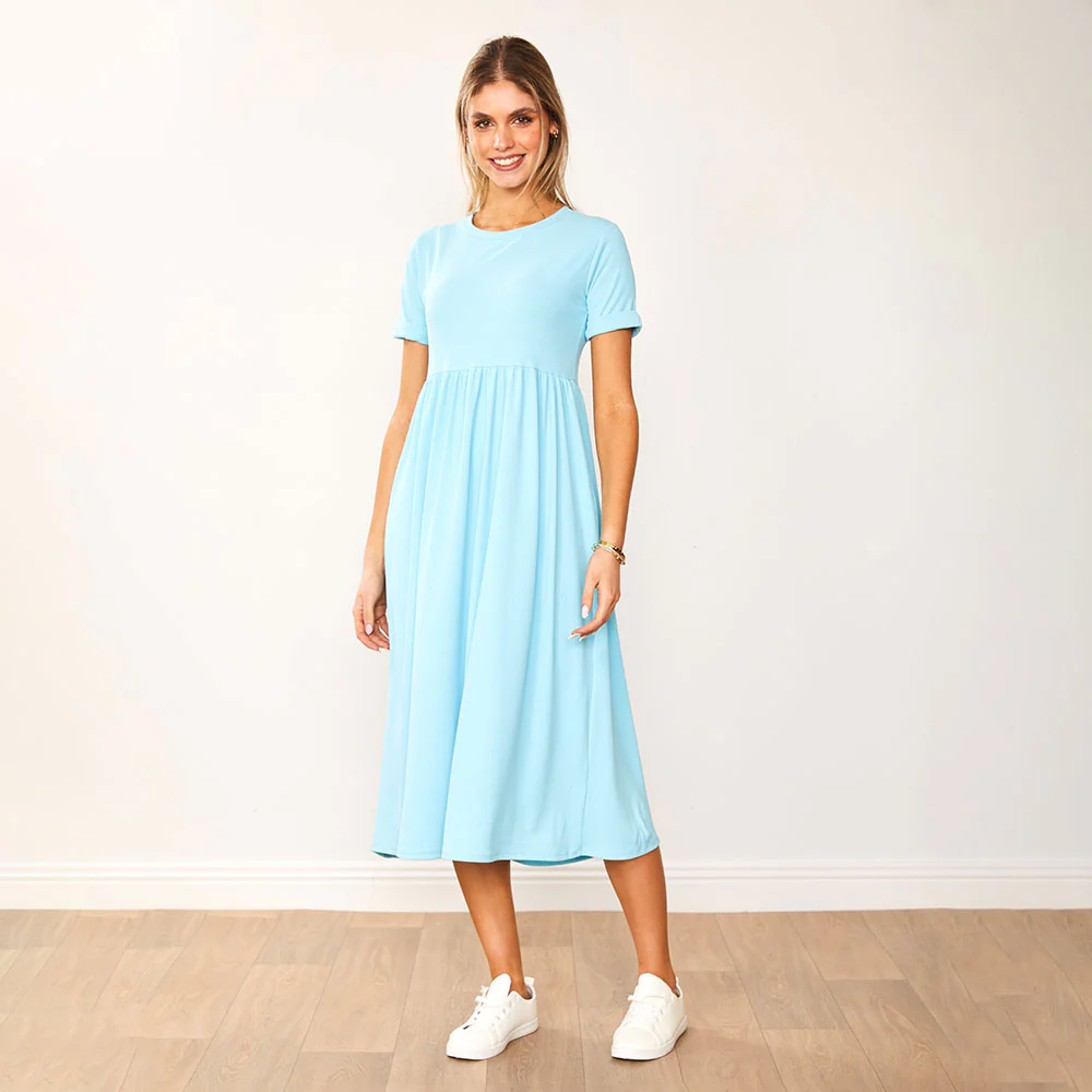Ely Dress (Blue) - Image 5