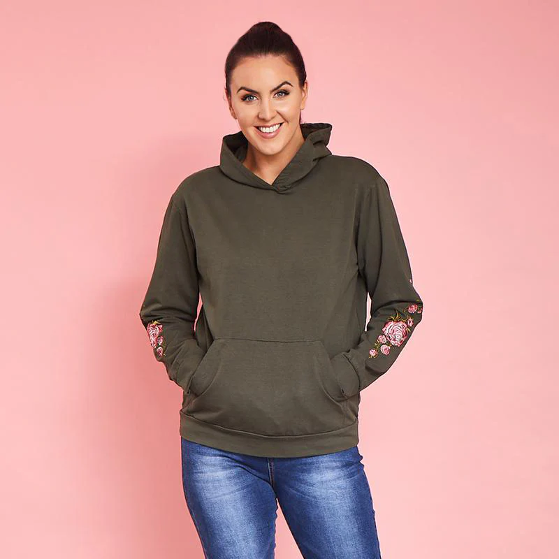 Zoey Hoody (Khaki) - Image 4