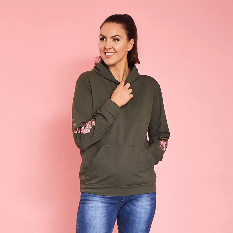 Zoey Hoody (Khaki) - Image 5