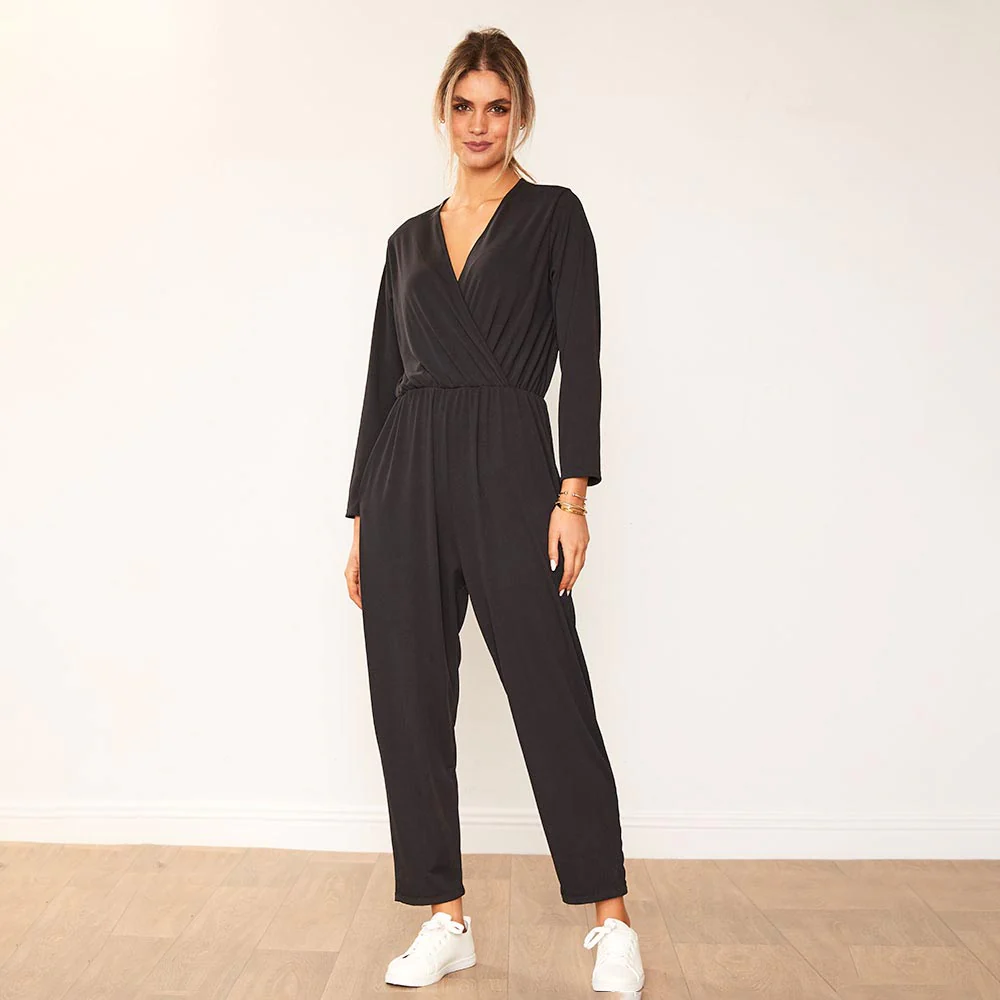 Emery Jumpsuit (Black) - Image 11
