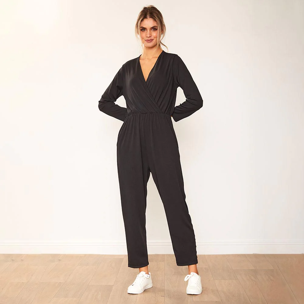Emery Jumpsuit (Black) - Image 7