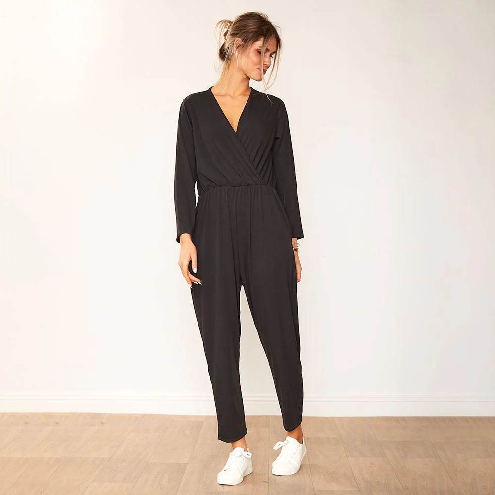 Emery Jumpsuit (Black) - Image 9