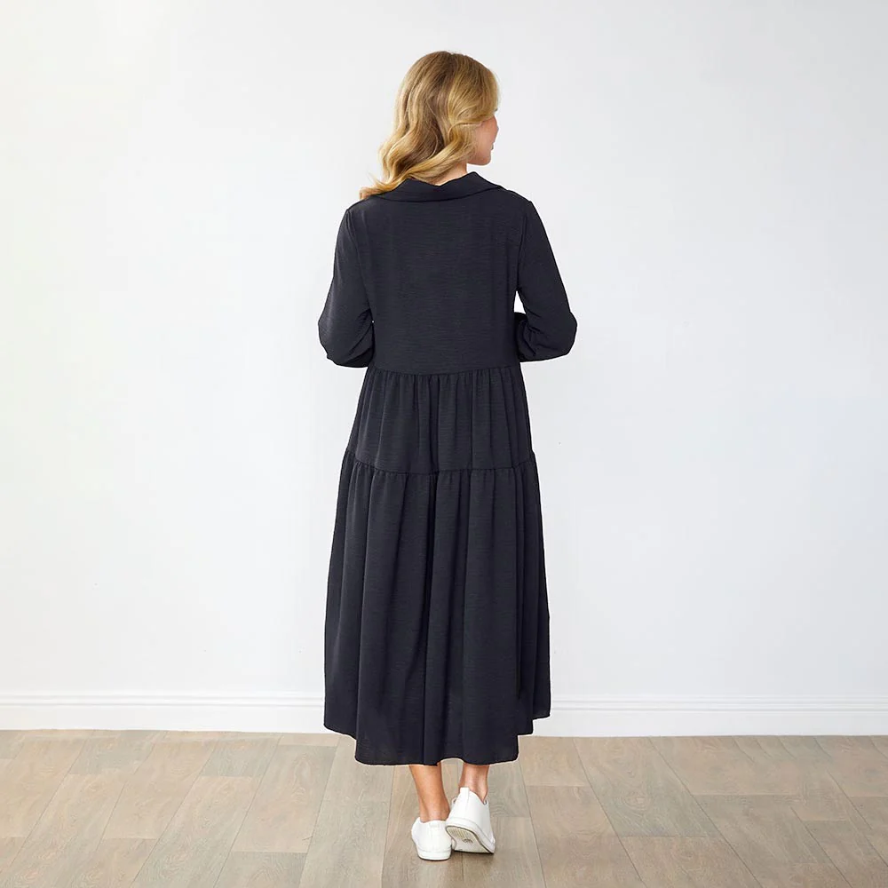 Emily Dress (Black) - Image 8