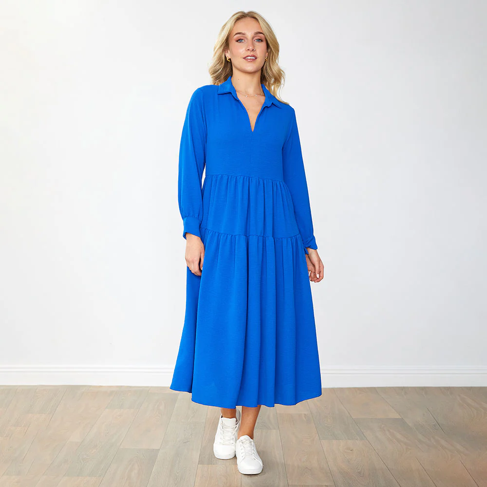 Emily Dress (Cobalt) - Image 3
