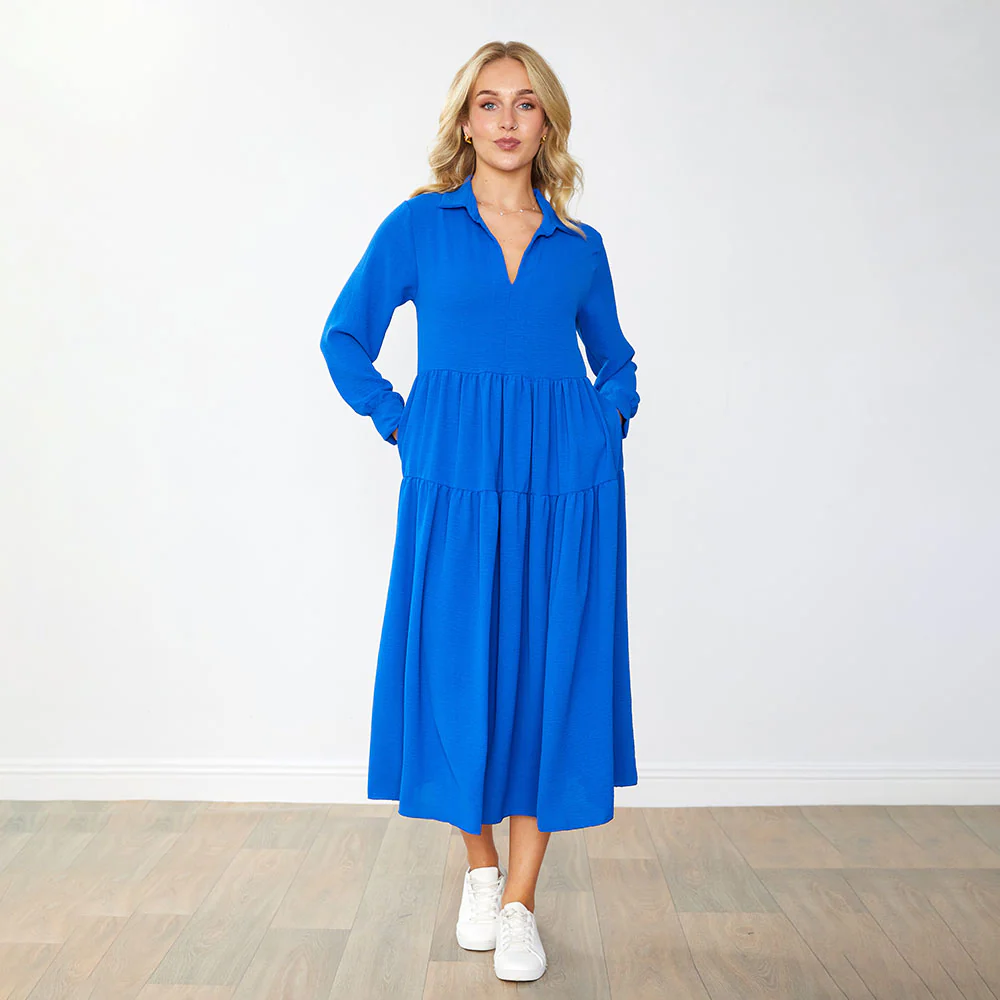 Emily Dress (Cobalt) - Image 7