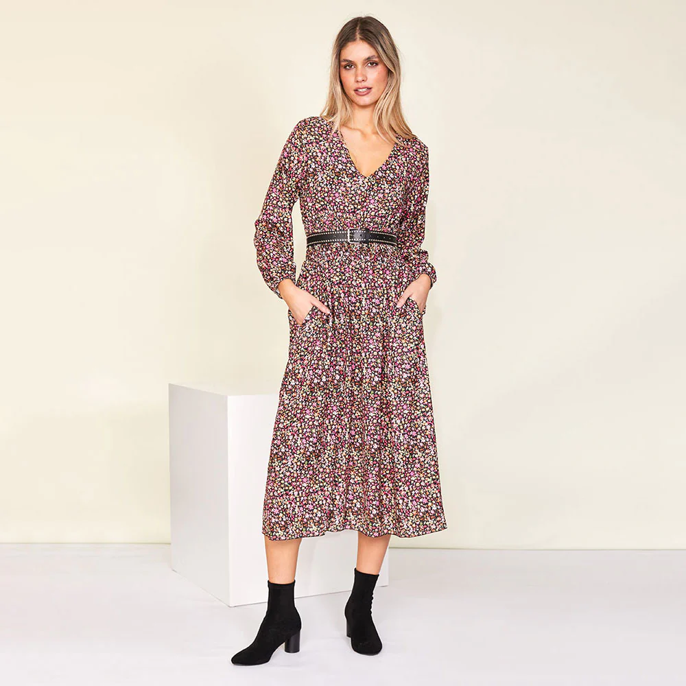 Emily Dress (Floral Pink) - Image 6