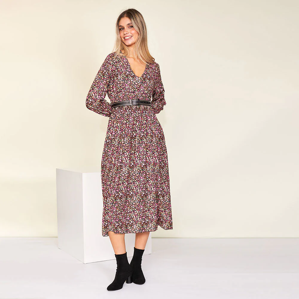 Emily Dress (Floral Pink) - Image 7